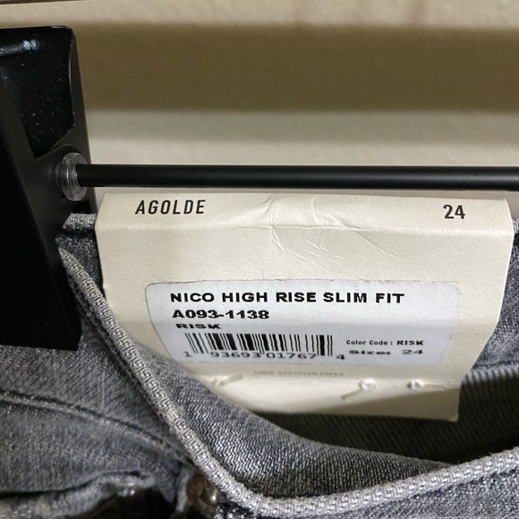 Agolde Nico Highrise Slim Fit - Picture 3 of 5